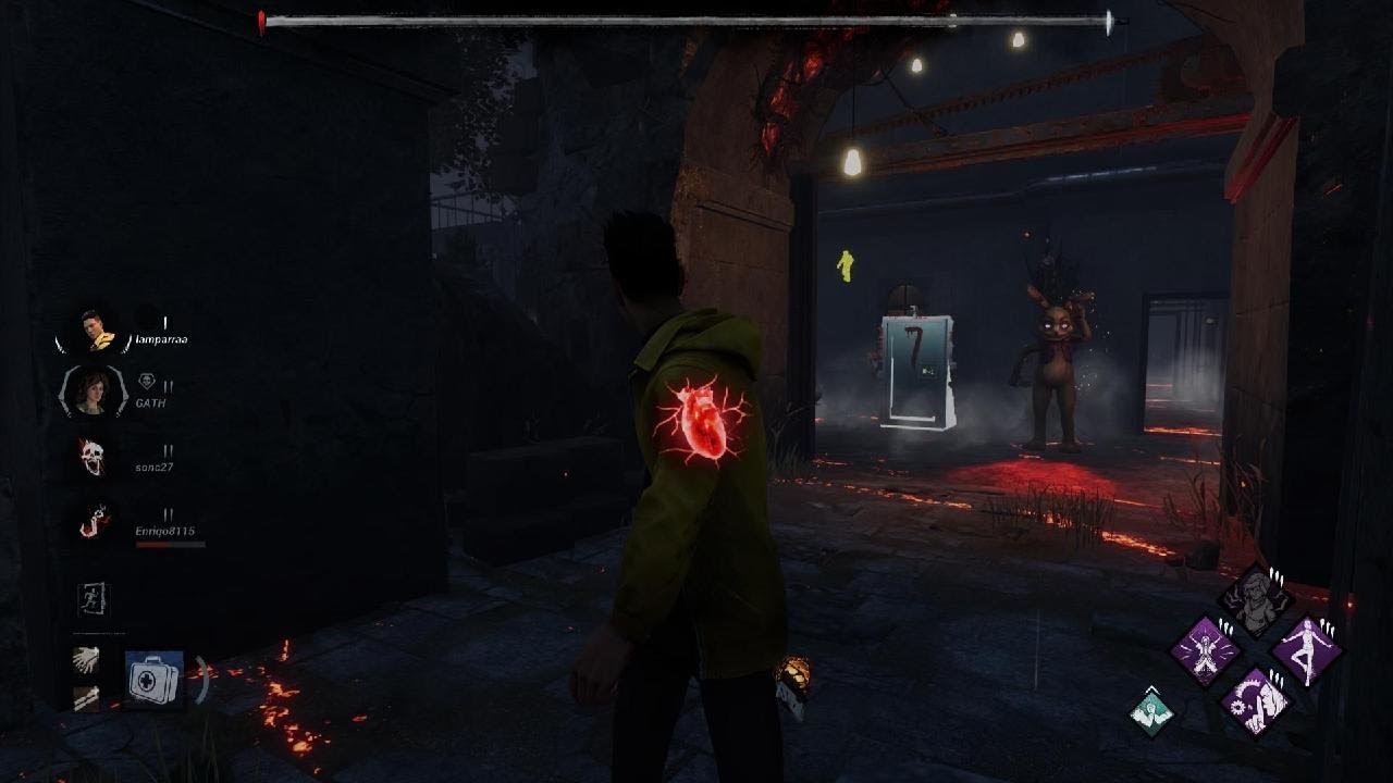 Dead by Daylight Yoichi Asakawa vs Glitchtrap final amenazante