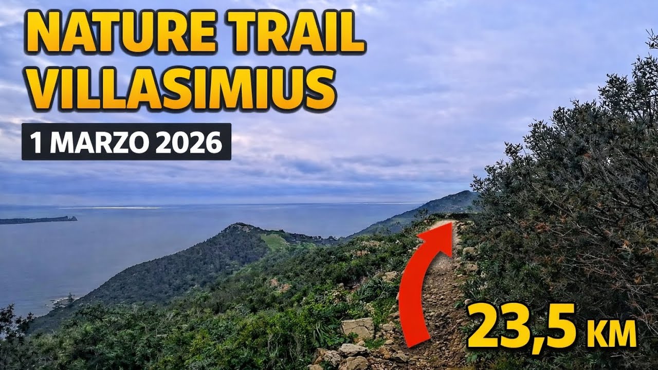 Nature Trail Villasimius 2026 | 23,5 km Trail Running POV | Insta360 Ace Pro 2