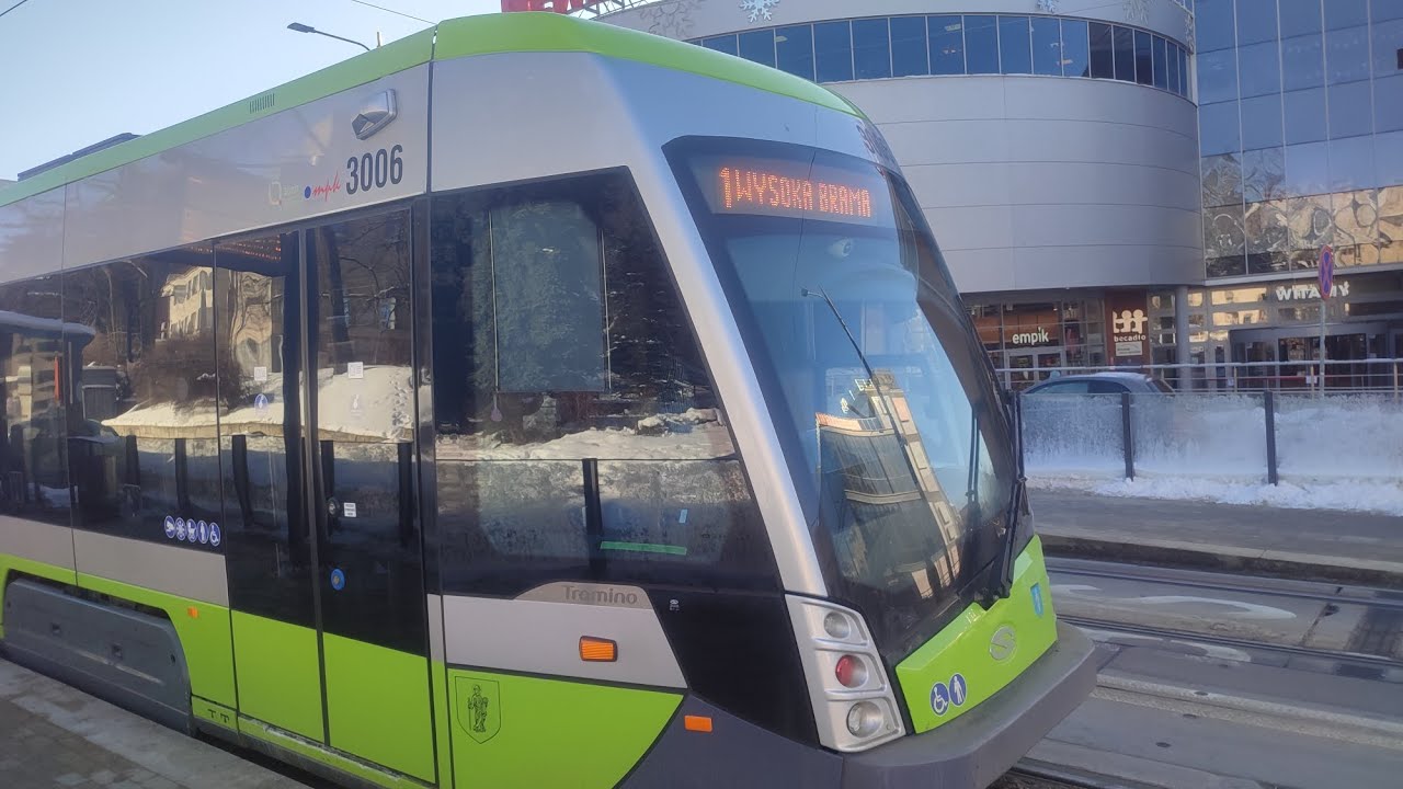 Solaris Tramino #3006 (MPK Olsztyn) (🚊1) *Pozdrawiam motorniczego*