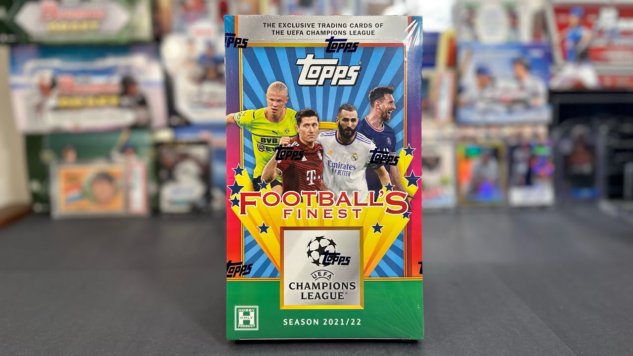 2021-22 Topps Finest Flashbacks UEFA Champions League Hobby Box Opening