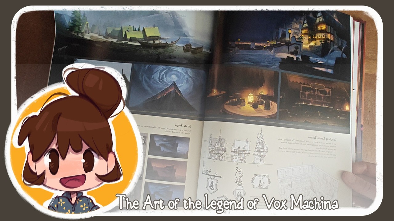 Bookflip | THE ART OF THE LEGEND OF VOX MACHINA