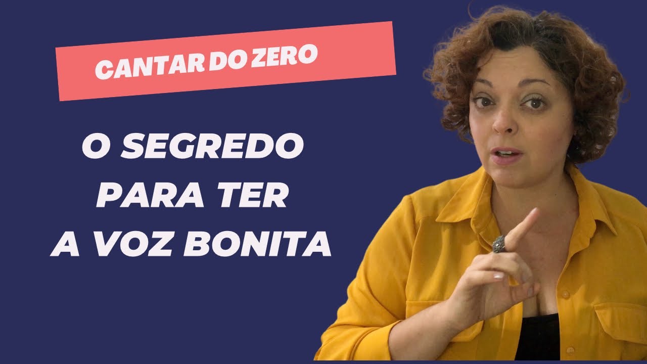 Como ter a VOZ mais BONITA  com exercícios 