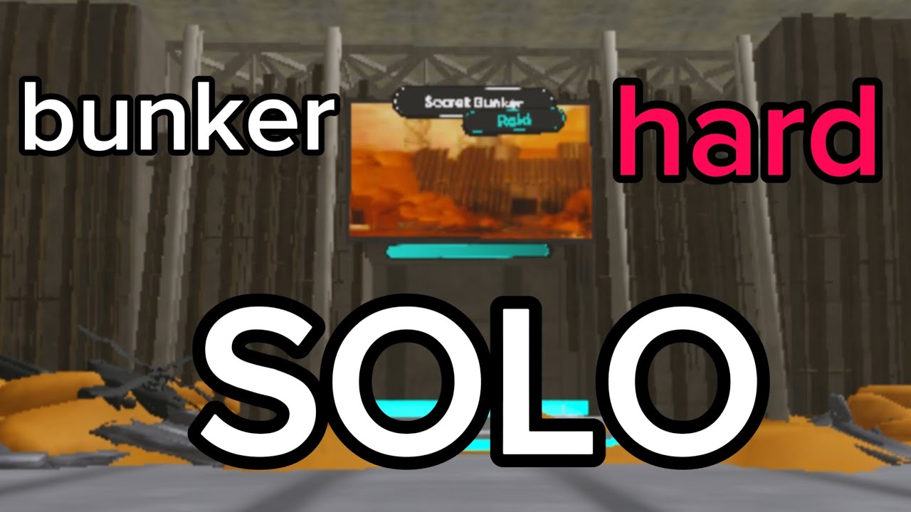 Bunker hard solo (titans Tower defense)