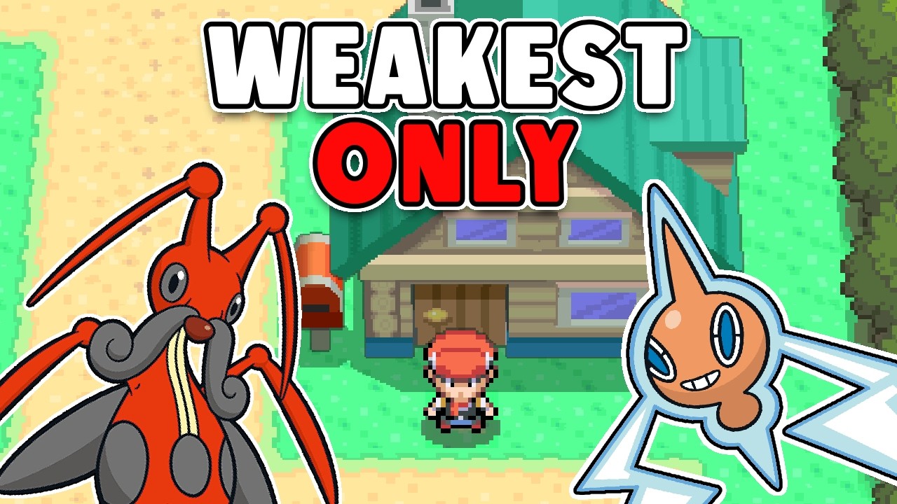 Прохождение Pok&eacute;mon Diamond самыми слабыми покемонами из Синно