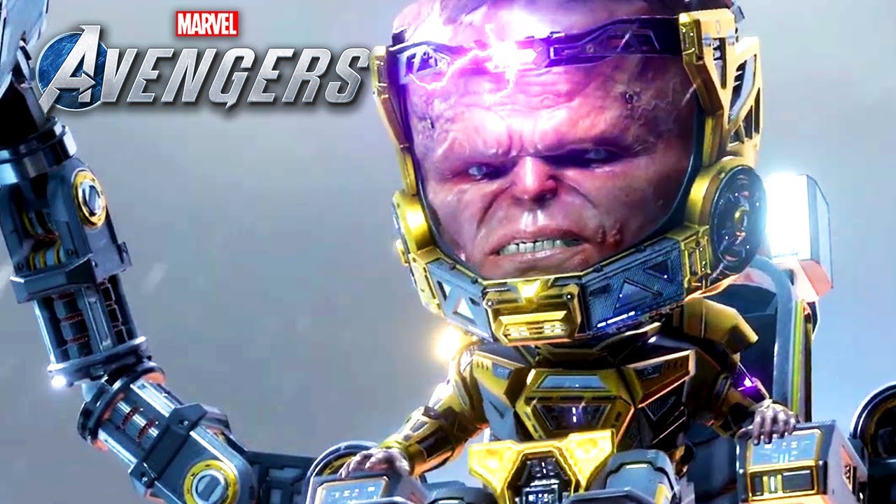 MODOK'S Story (Marvel's Avengers) All Modok Scenes 1080p HD