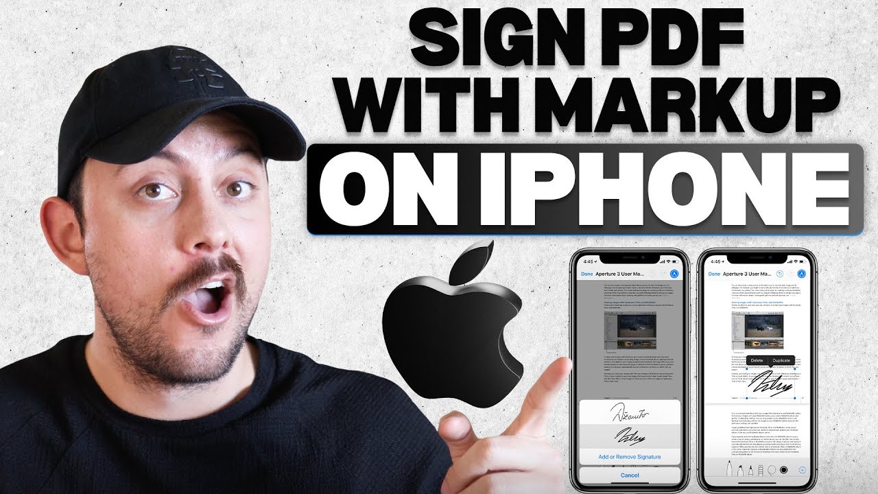 How to Sign a PDF on iPhone Using Markup (Quick & Easy Tutorial)