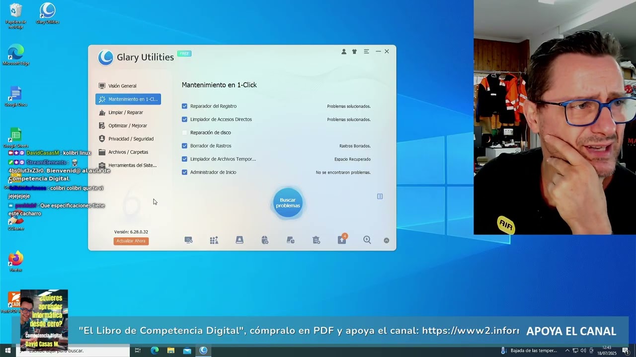 Optimiza y limpia tu PC con GLARY UTILITIES PASO A PASO en 2025