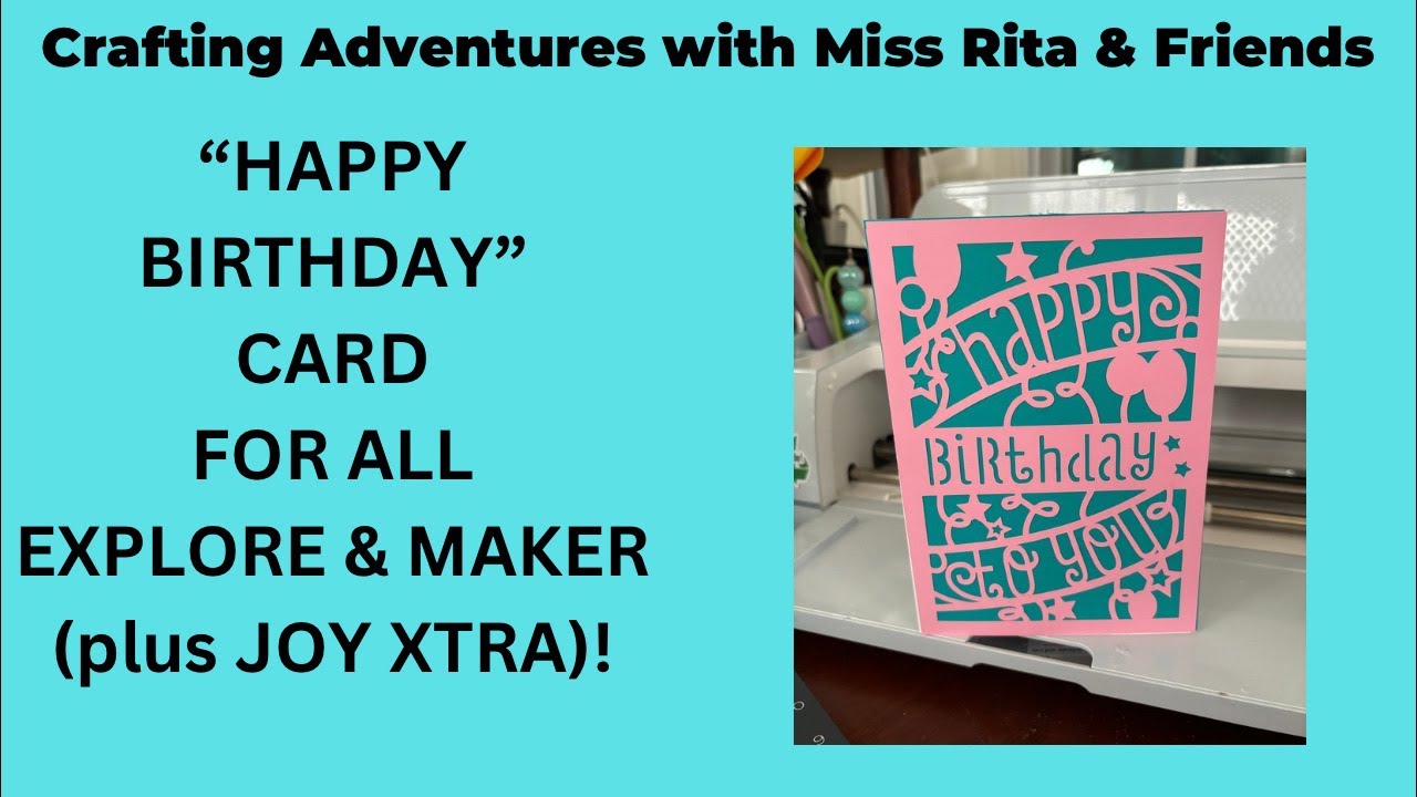 How To Rework A Cricut Card for All Machines Including Cricut Joy Xtra
