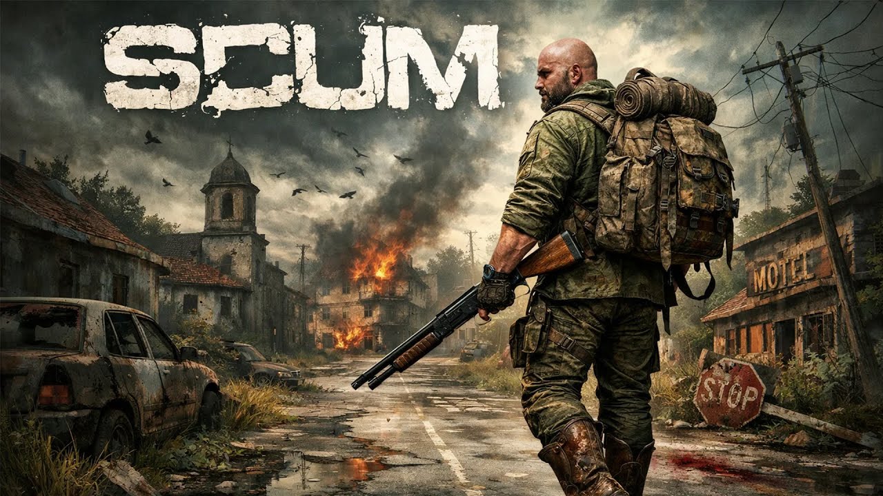 SCUM Выживание без ПОКУПОК #64 Сытый Антоха ПИРАТ!!!