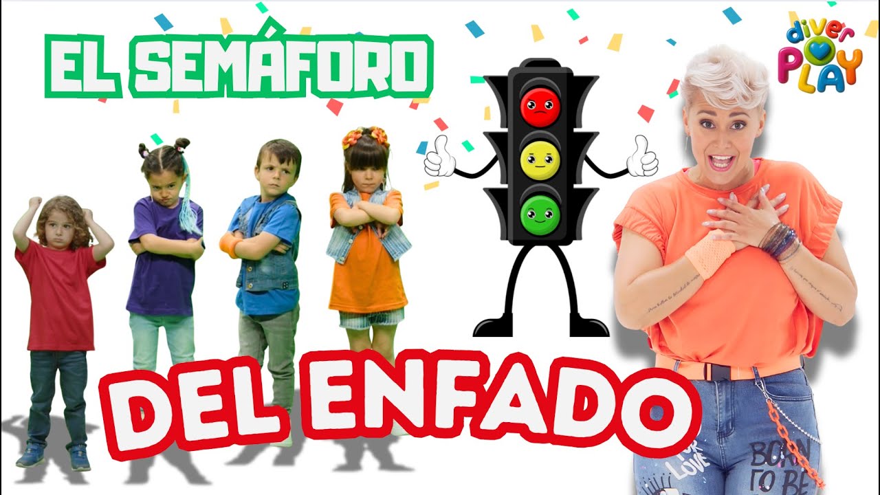🚦 SEMÁFORO DE LAS RABIETAS 🚦 COREOKIDS Canción para Calmar a los Niños en un Momento de Enfado 😡➡️😊