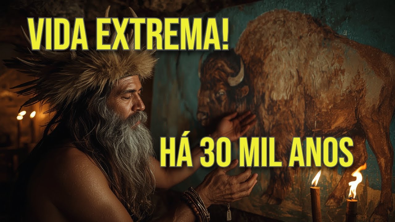 A Vida na Era do Gelo: Como viviam os homens das cavernas (História para Dormir)