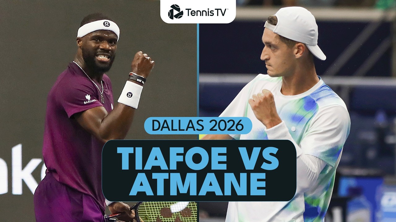 Frances Tiafoe vs Terence Atmane Entertaining Match | Dallas 2026