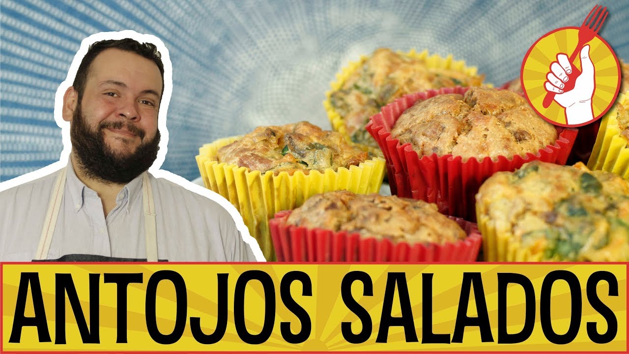 Increíble MUFFINS SALADOS | Receta muy fácil CON VERDURA | Tenedor Libre
