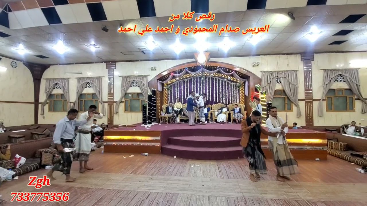 عرس صدام المحمودي/ غناء الفنان عبدالله كحيل