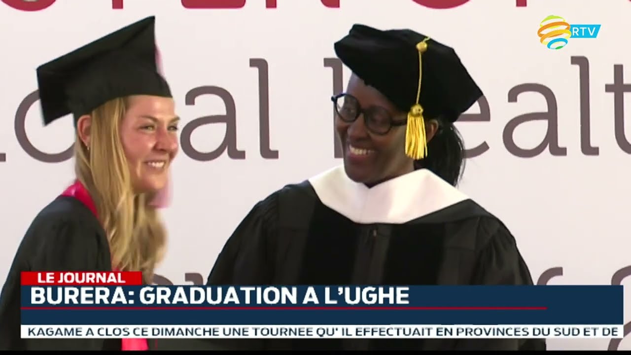 Madame Jeannette Kagame a participé à la remise des diplômes à l'Université UGHE