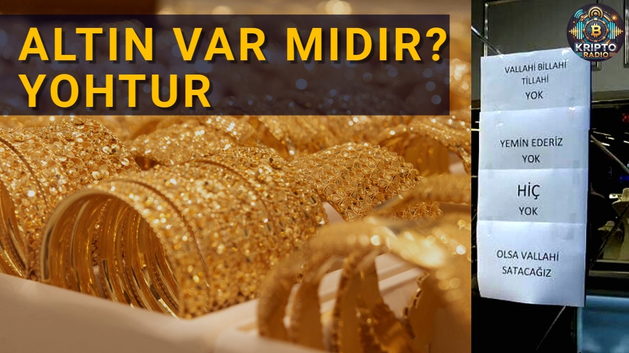 ALTIN VAR MIDIR? - YOHTUR btc, eth, altın, g&uuml;m&uuml;ş, petrol canlı yorum analiz