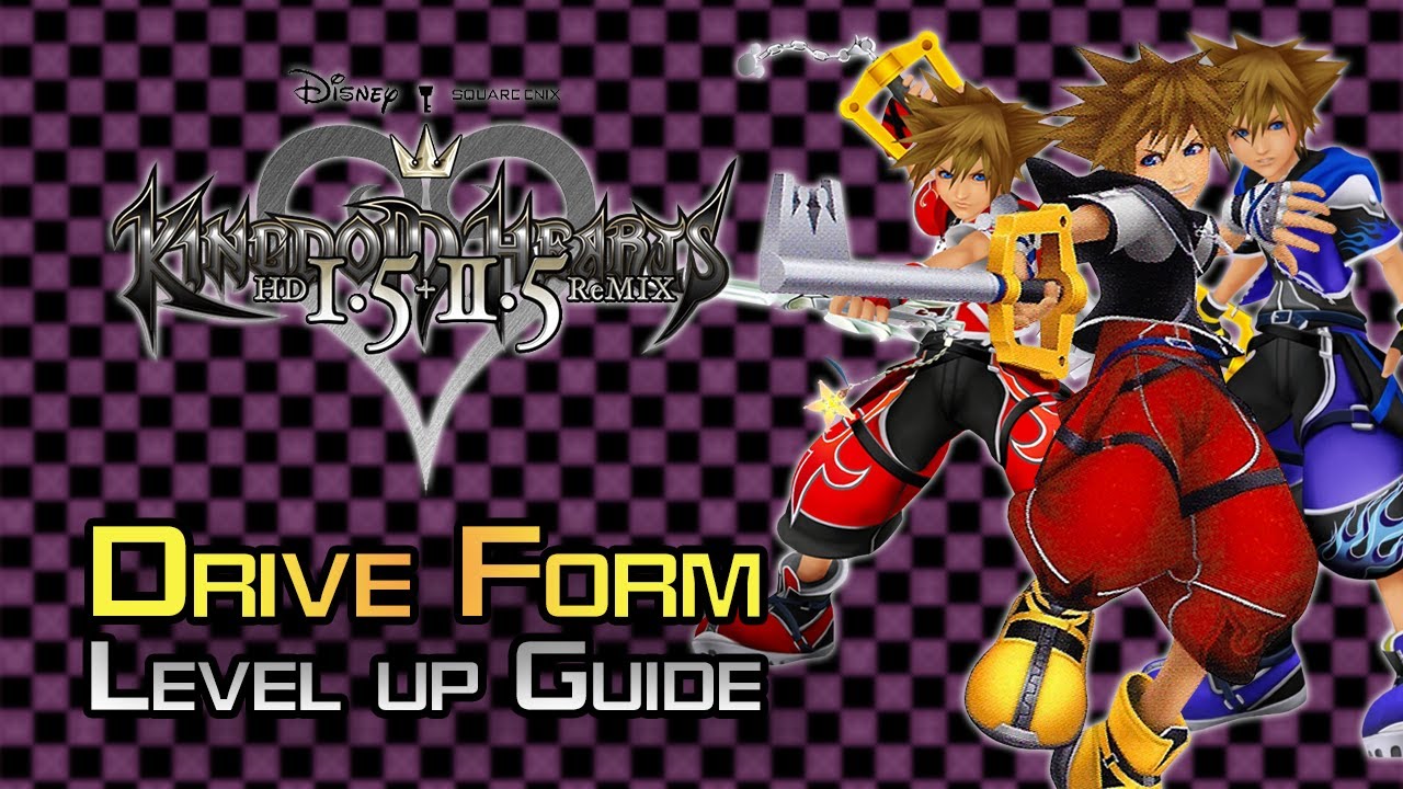 Kingdom Hearts HD 2.5 ReMIX: ЭФФЕКТИВНОЕ руководство по прокачке привода