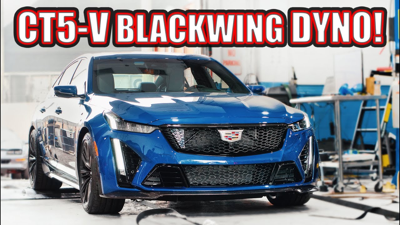 Cadillac CT5-V Blackwing 2022 года! Первый автоматический динамометрический стенд... А ещё мы соб...