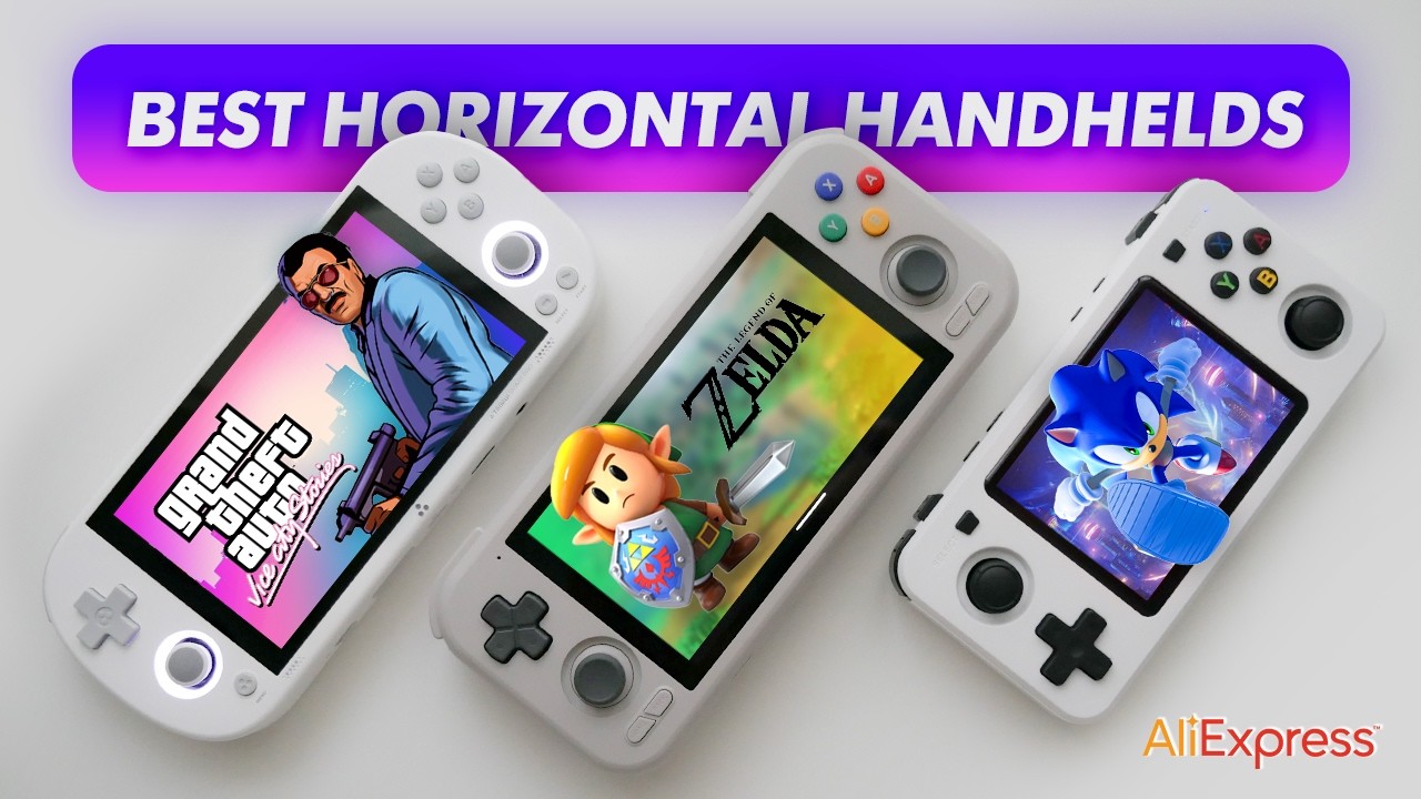 R36H, TrimUI Smart Pro, Powkiddy X28 & Retroid Pocket &ndash; THE BEST HORIZONTAL RETRO GAMING CONSOLES