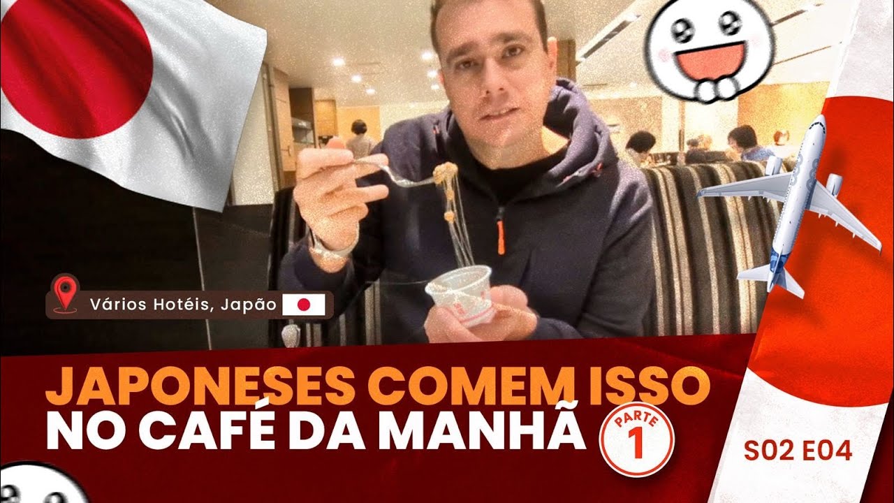NO JAPÃO SE COME ISSO NO CAFÉ DA MANHÃ 😳 - VÁRIOS HOTÉIS - PARTE 1