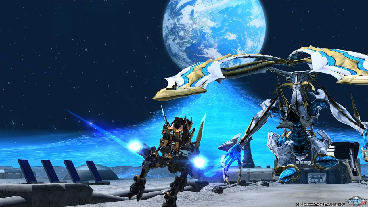 PSO2 ESCA Falz Mother EQ Music (Rideroid part)