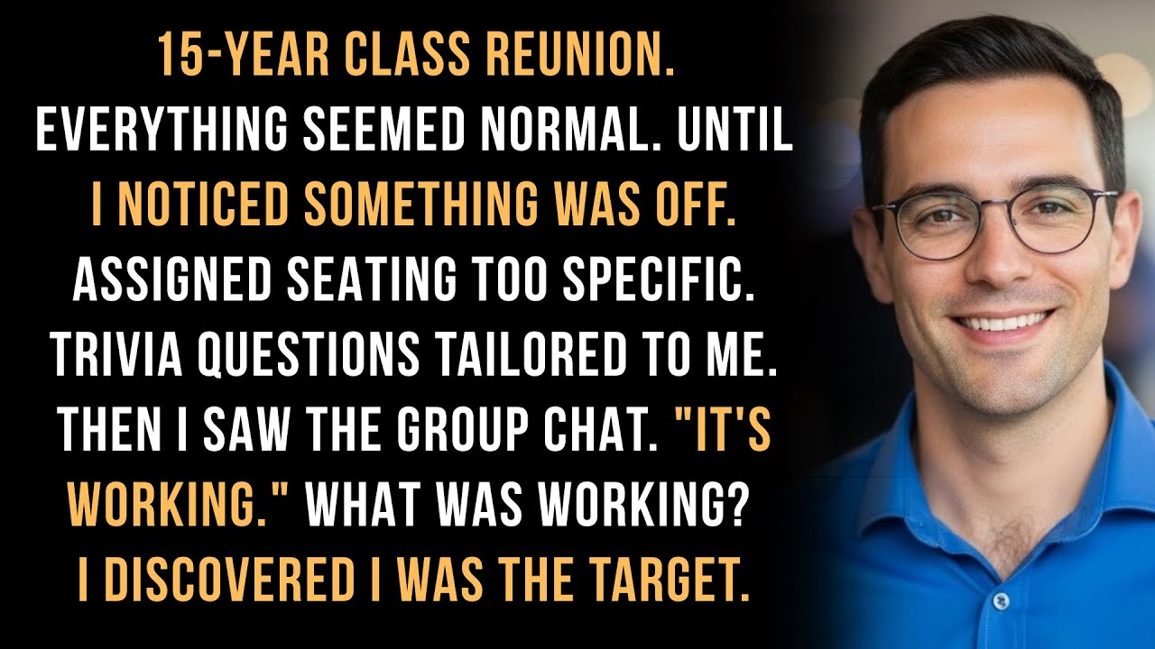 I Got Invited to Class Reunion. Someone Organized It for a Specific Reason. And I Was the Target.