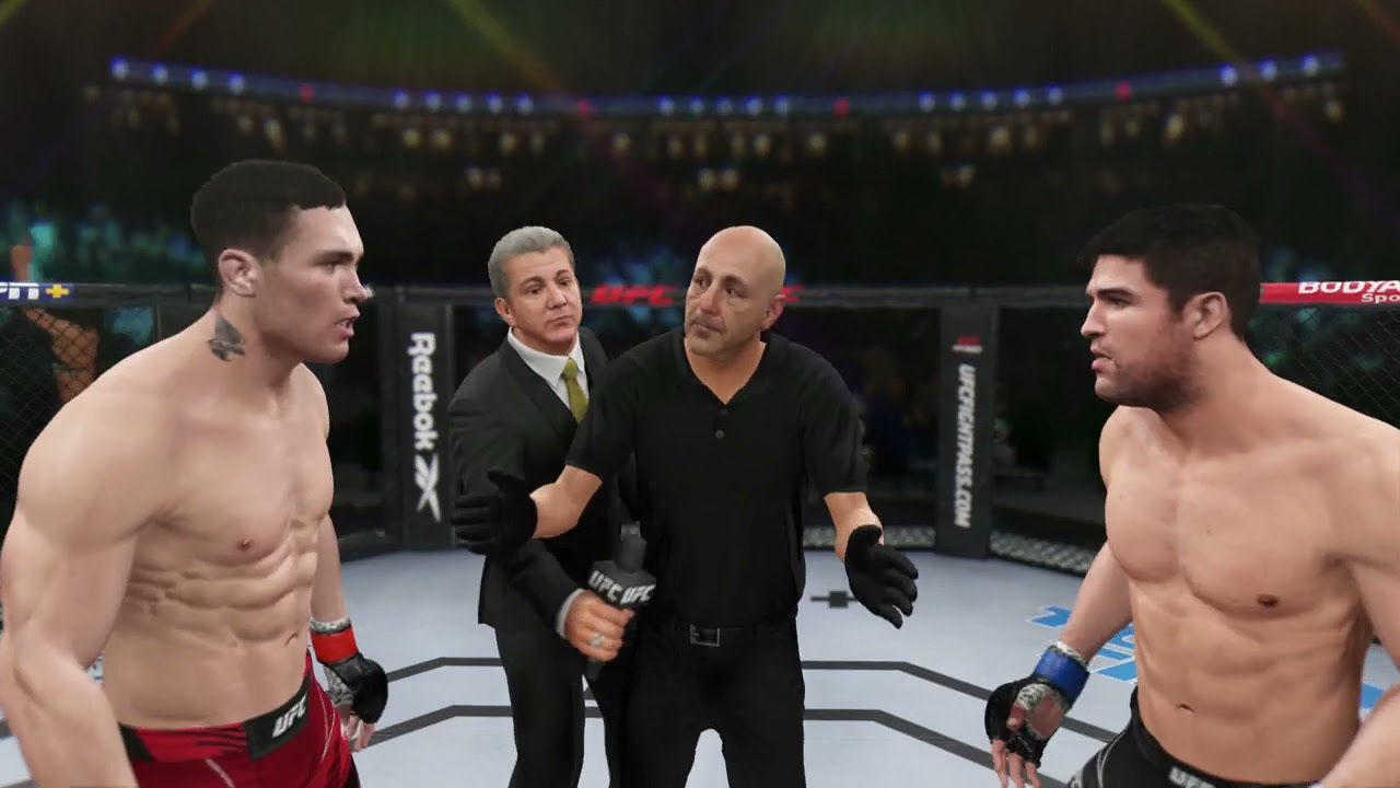 UFC 4   Darren Till Vs Vicente Luque Full Fight Simulation