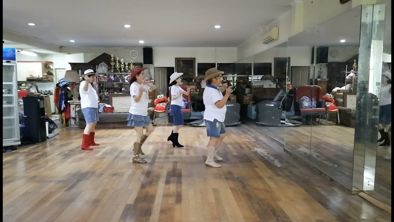 Thank God For The Radio Line Dance