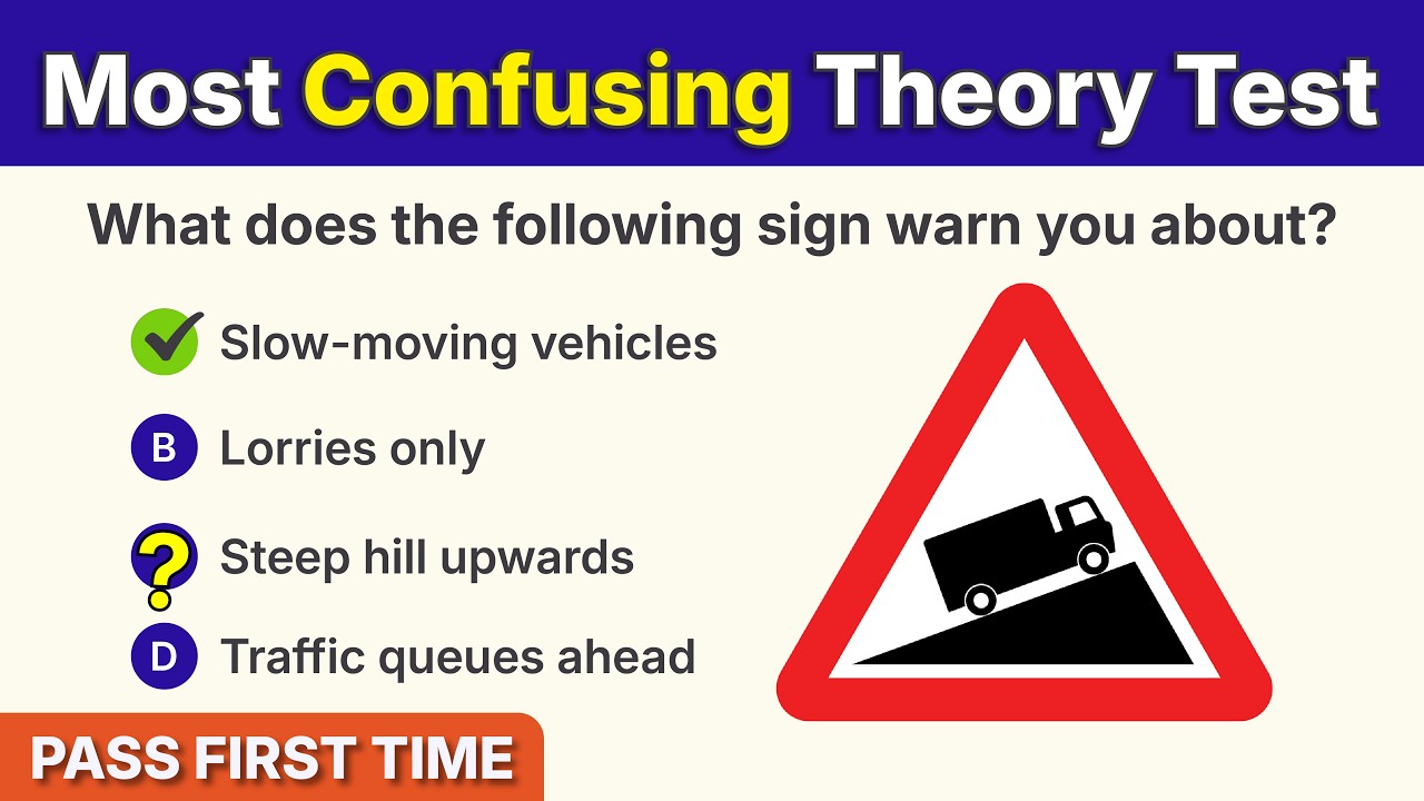 Theory Test 2026 UK Revision | Official DVSA Question & Answer (Most Confusing!) | PASS FIRST TIME