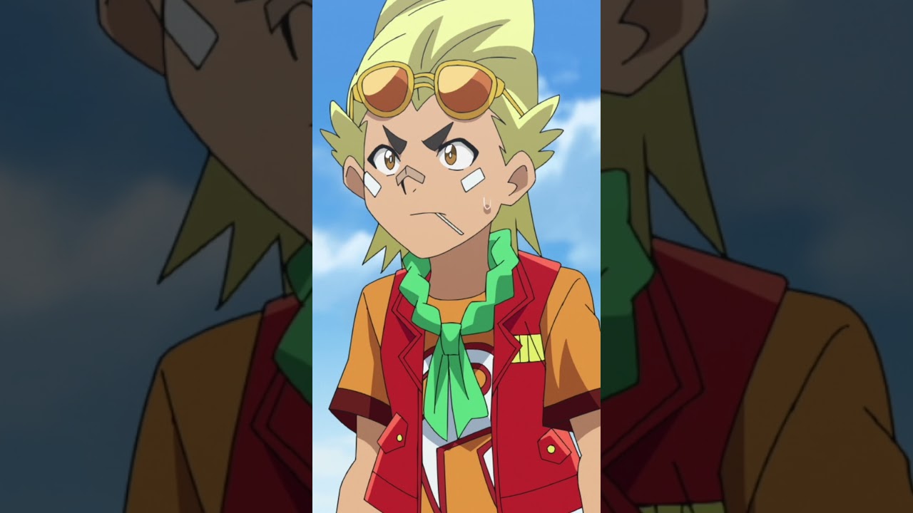 Xander and Valt meet again #anime #beyblade