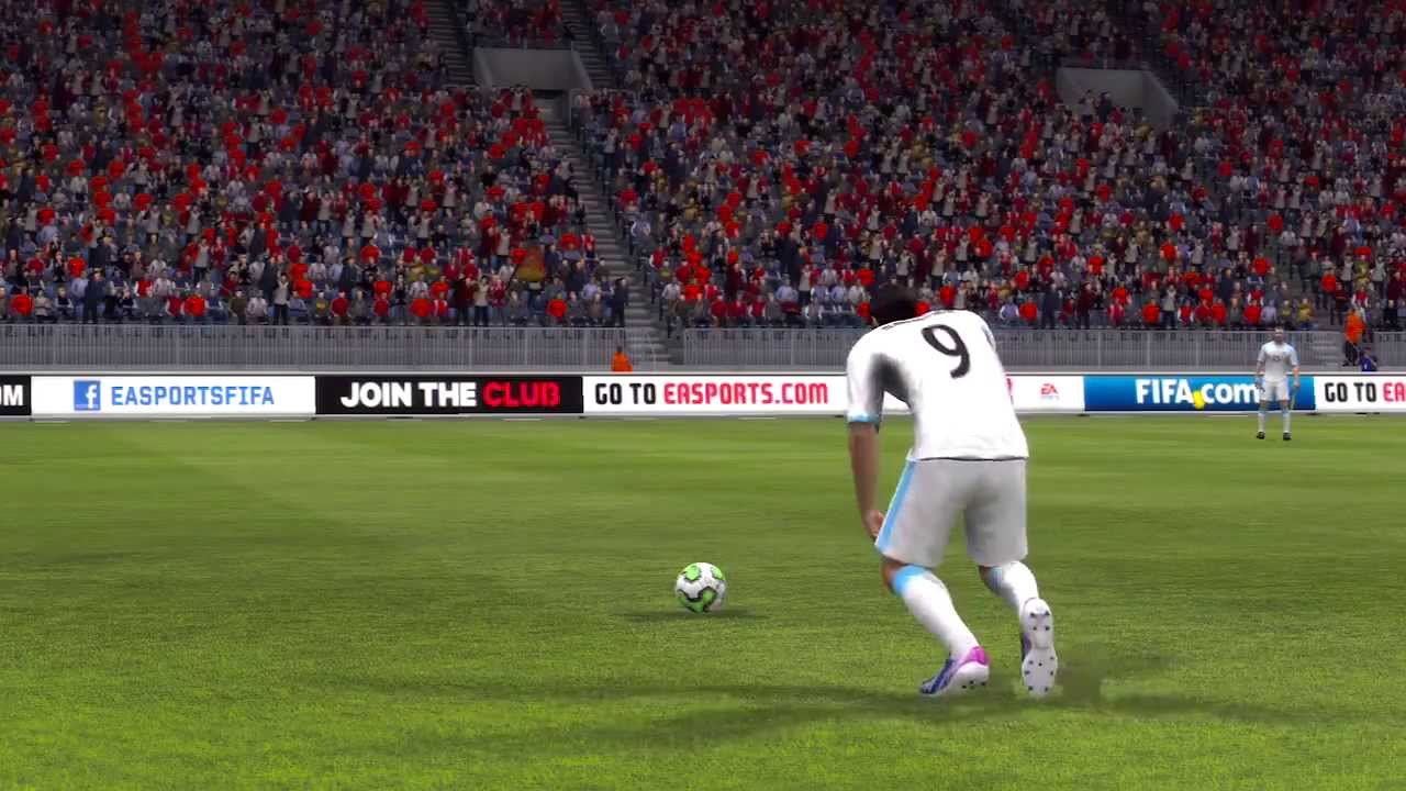 FIFA 13 Remake - Luis Suarez Free Kick Against Spain