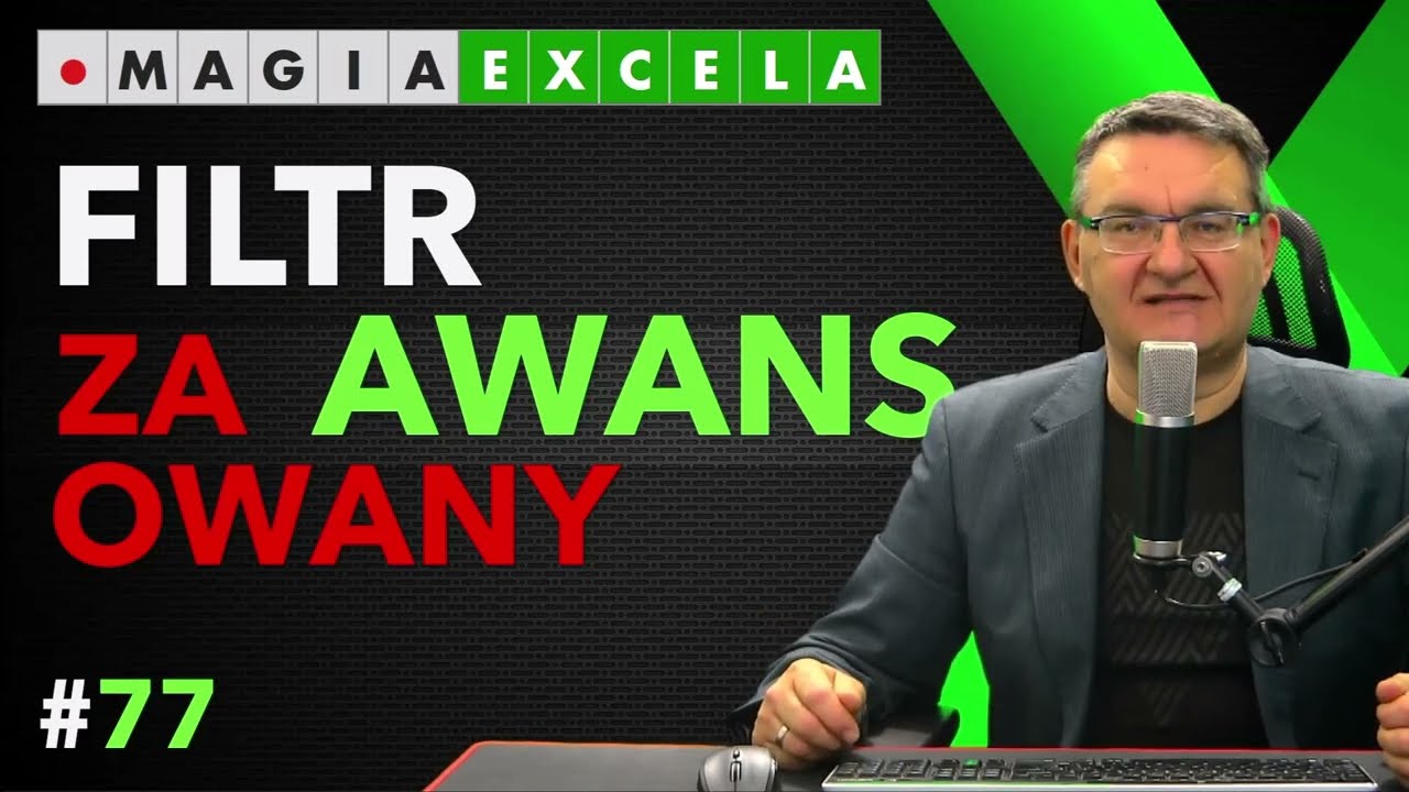 Filtr zaawansowany Excel