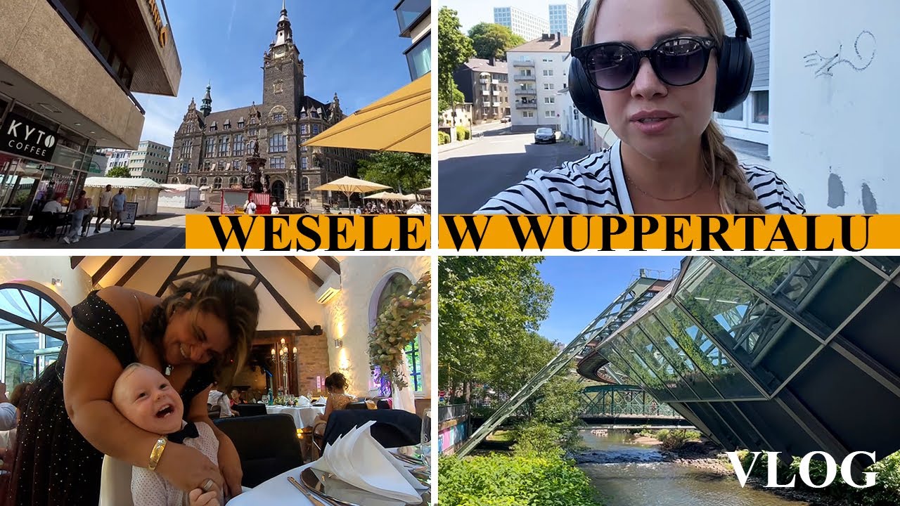 Lecę do Niemiec na wesele! 💃🏼Zwiedzam Wuppertal 🇩🇪