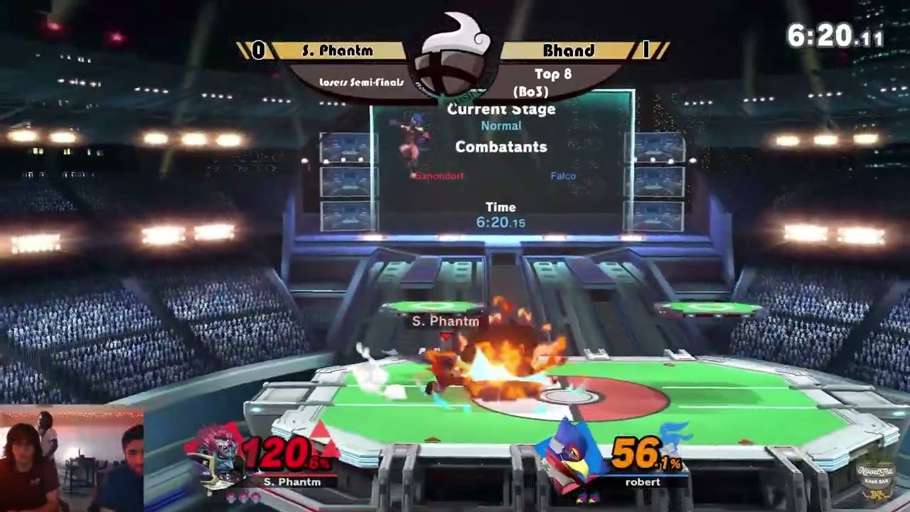 NTSL #63 Losers Semi-finals - S. Phantm (Ganondorf) vs Bhand (Falco) SSBU