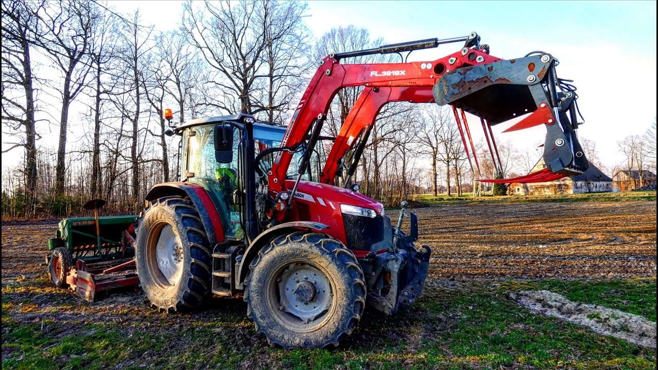 Uprawa i Siew Owsa [Massey Ferguson 5710 Dyna 4 & Amazone D7 Super-s 3.0]