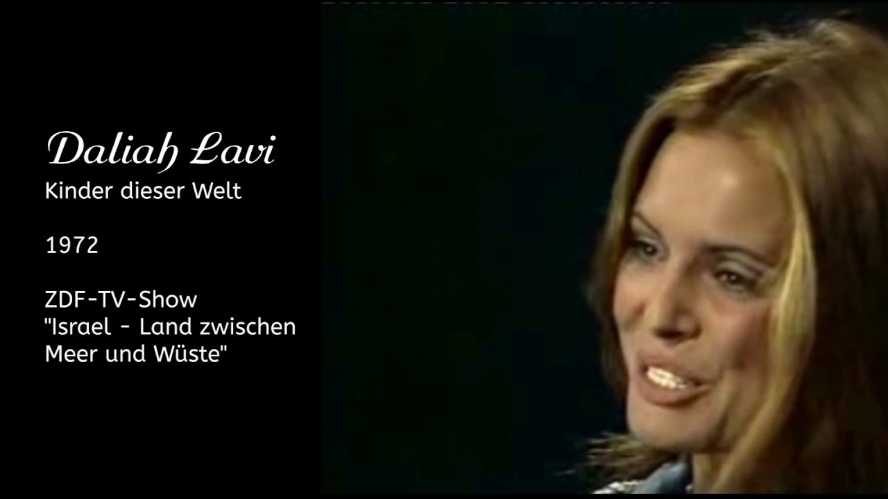 Daliah Lavi: Kinder dieser Welt