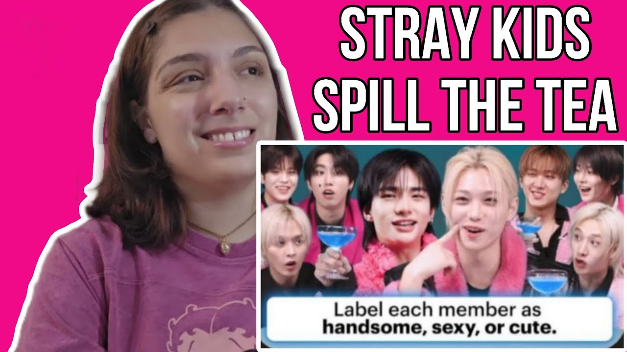 Stray Kids Spill Secrets After Sipping the Truth Serum | Allure | REACTION 