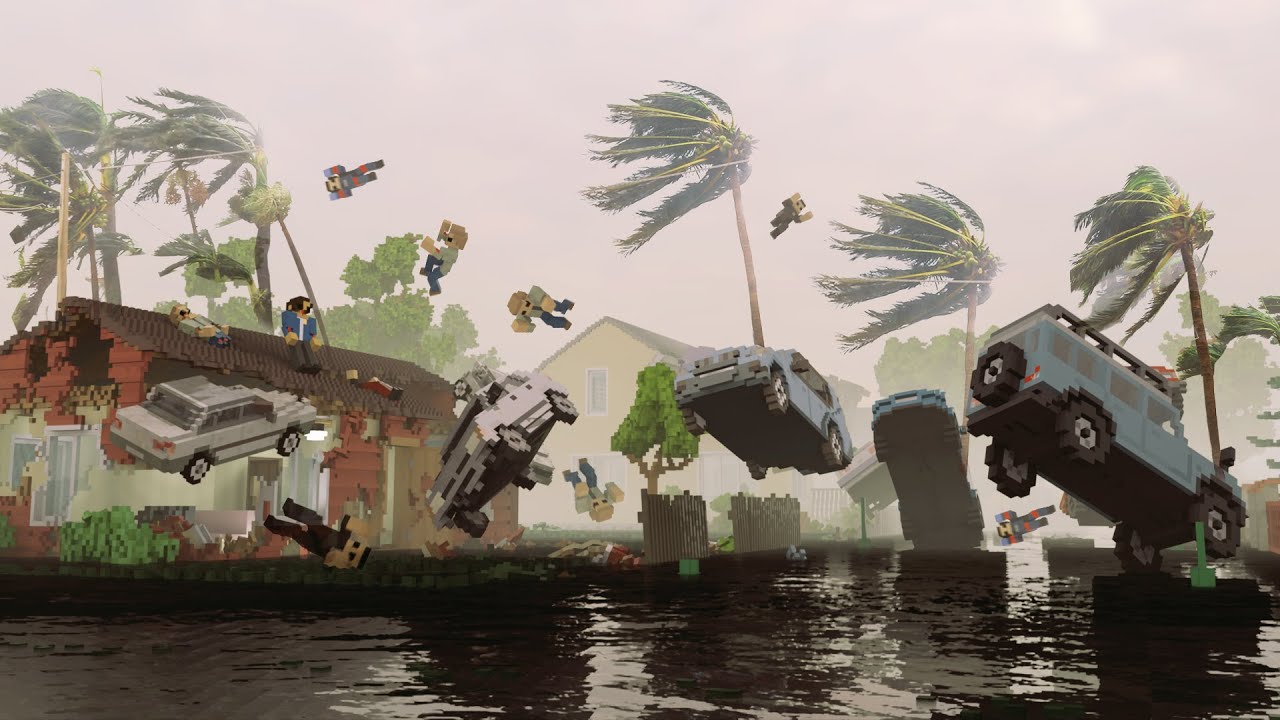 Realistic HURRICANE Destruction 😱 Teardown