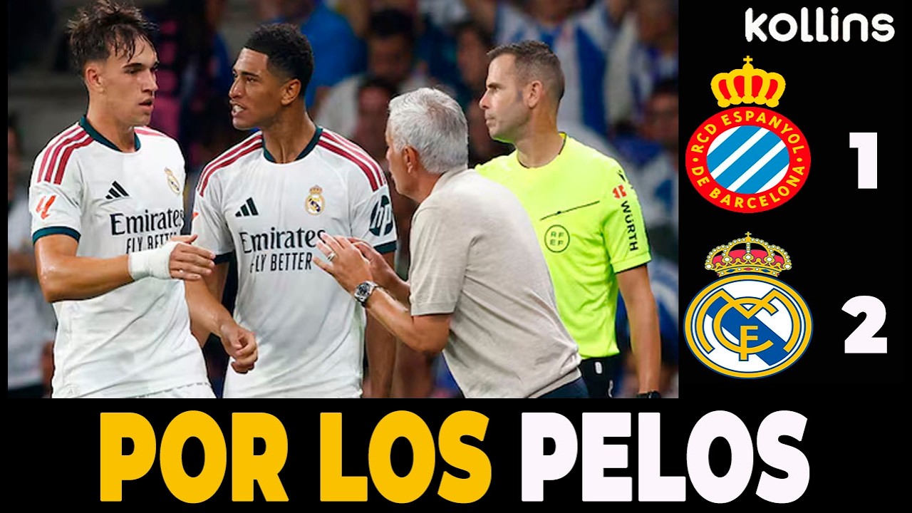 🚨🚨🚨 DIRECTO para comentar el RCD ESPANYOL 1-2 REAL MADRID 😉|