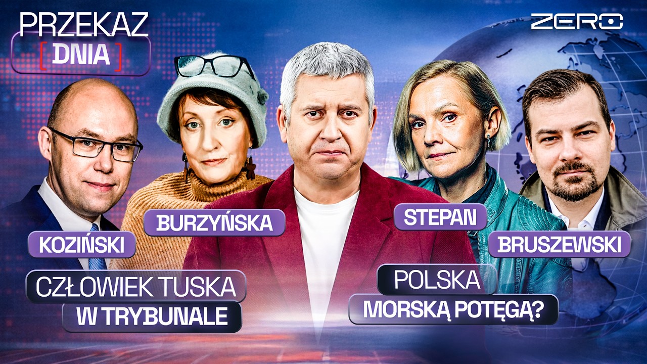 GIGANTYCZNY WYCIEK DANYCH, POLSKA MORSKĄ POTĘGĄ? CEUTA, BEREK, ROMANOWSKI - PRZEKAZ DNIA