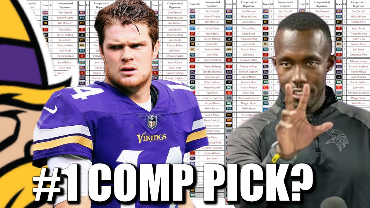 OTC: Vikings Projected to Have #1 Compensatory Pick (of 3rd Round), 5th Rounder Also Possible