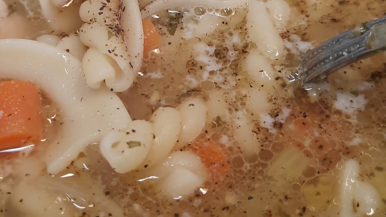 Simple chicken soup                               #soup #cookingeasy #simplesoup