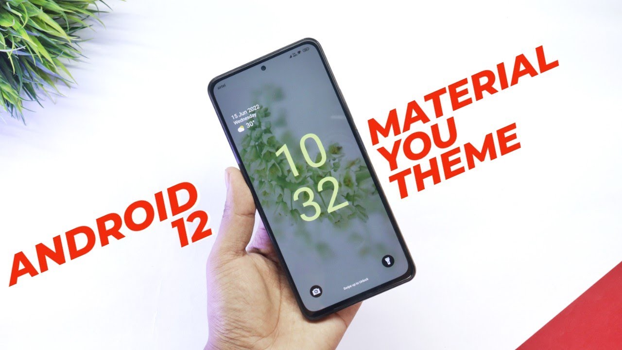 Android 12 Material You Theme For Any Xiaomi Phone - New Lockscreen Animation & System Ui | Miui 13