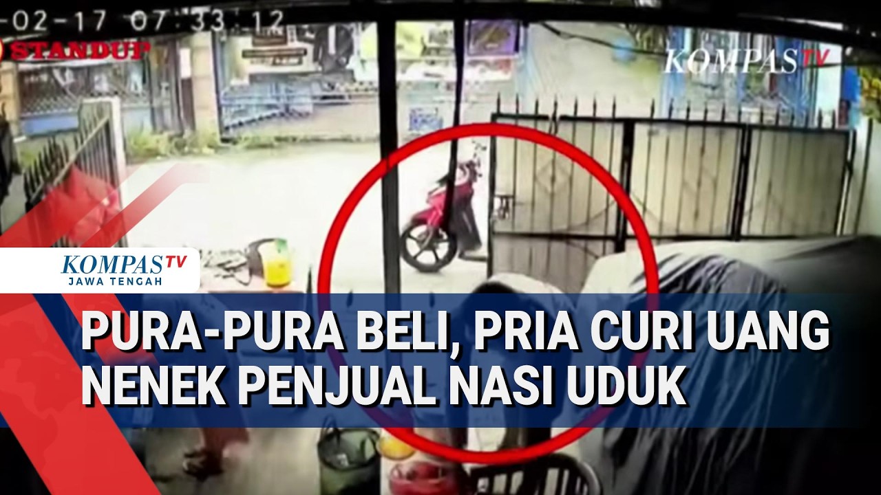 Pura-Pura Beli, Pria Curi Uang Nenek Penjual Nasi Uduk
