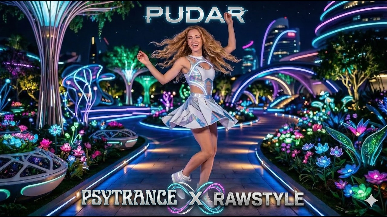 PUDAR - Psytrance x Rawstyle 🚀 High Energy Acid EDM & Epic Choir 🎵