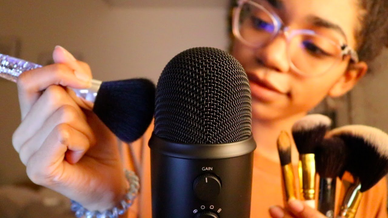 ASMR ~ MIC BRUSHING | Mia Marie