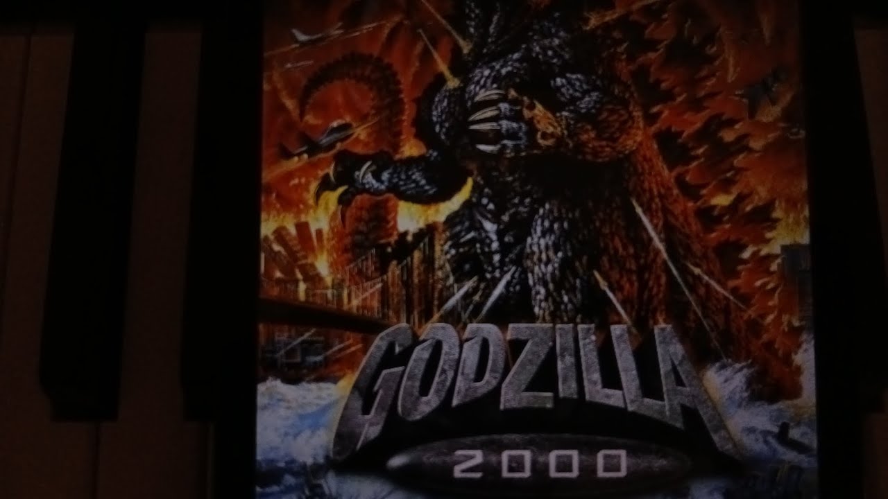 Godzilla 2000 theme (piano)