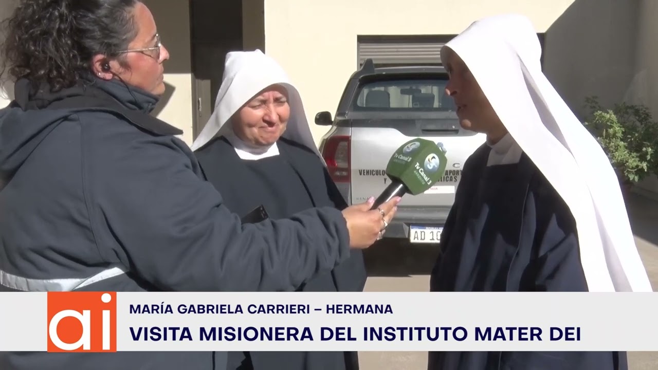 Visita misionera de las hermanas Mater Dei