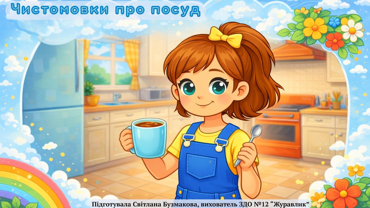 Чистомовки про посуд.