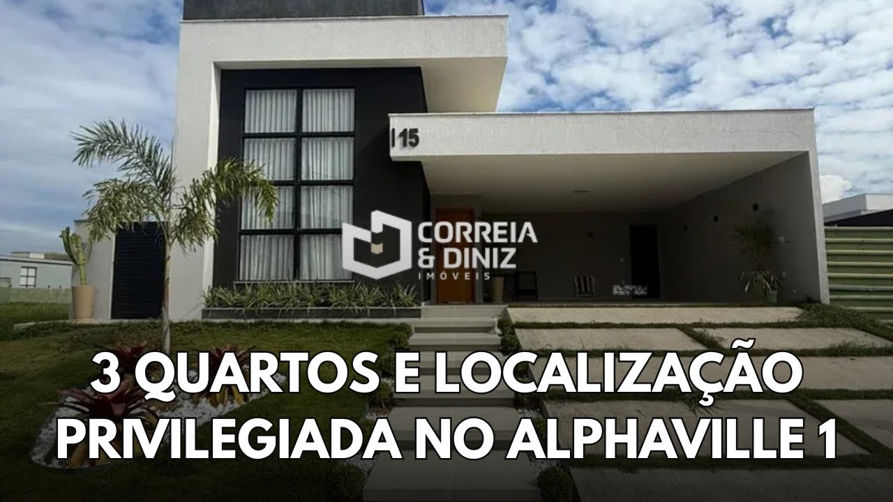 🏡✨ Casa Impecável no Alphaville 1 Maricá! Alto Padrão, 3 Quartos e Localização Privilegiada!